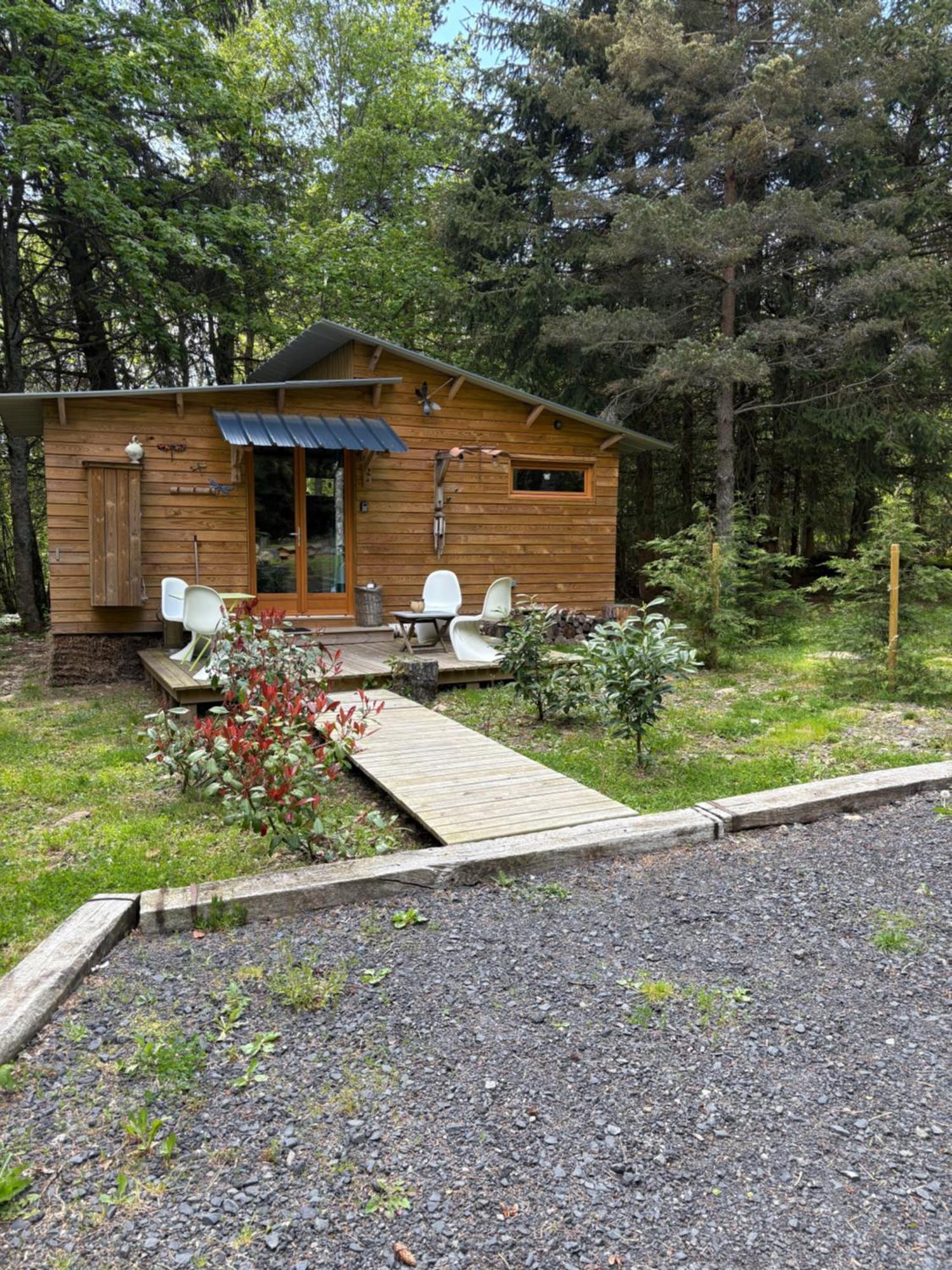 Chalet Libellule Domaine De La Mamounette Champclause 外观 照片