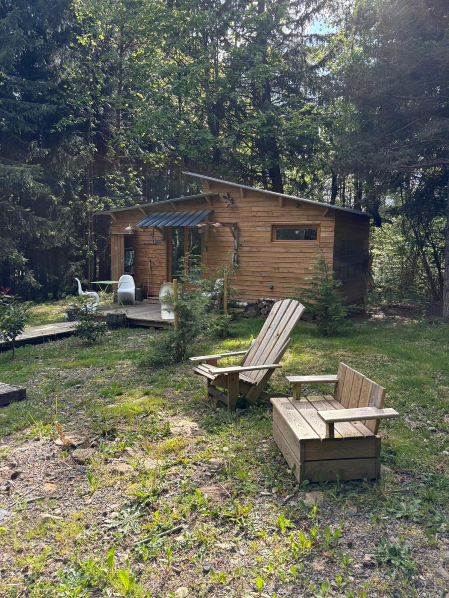 Chalet Libellule Domaine De La Mamounette Champclause 外观 照片